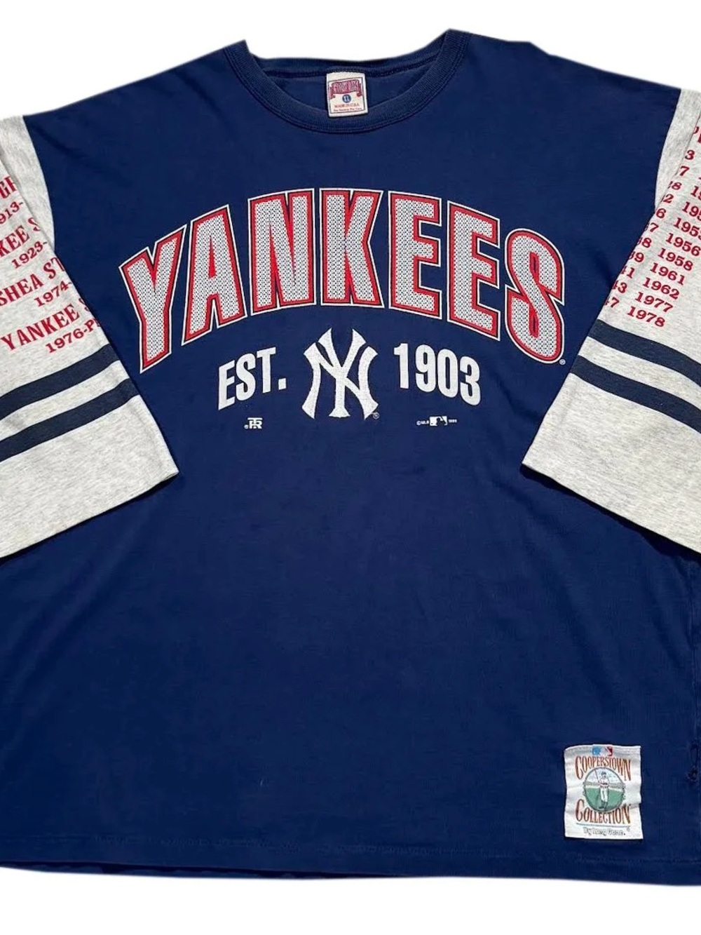 Vintage Glory Days Cooperstown Collection New York Yankees Est 1903 Baseball
